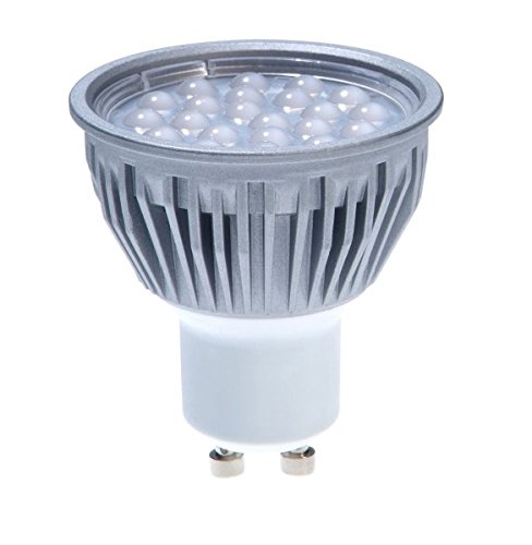 LED Bodeneinbaustrahler Set mit LED GU10 Markenstrahler von LEDANDO – 5W – 345lm – warmweiß – eckig – IP65 – Blende Edelstahl 316 – belastbar 1t – 50W Ersatz – 60° Abstrahlwinkel – A+ [Bodeneinbauleuchte Bodenleuchte Bodenlampe] - 4