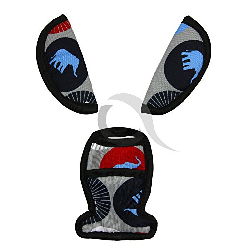 BELTS PADS SHOULDER STRAP AND CROTCH COVER fits MAXI COSI Cabriofix Cabrio car seat (P052)