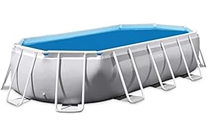 Intex bâche à Bulles pour Piscine Ovale 6,10m x 3,05m
