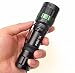 Produktbild Amcool LED Taschenlampe Zoomable CREE XM-L Q5 3000 Lumen Super Hell Mini Taschenlampen Flashlight Schwarz
