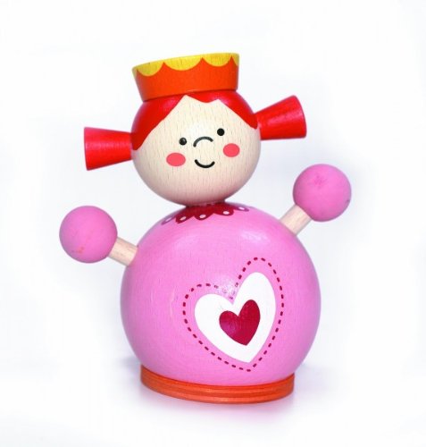 Hess Wooden Princess Decor Money Bank