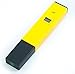 Digital pH Meter Messgerät mit 0,00-14,00 pH Messbereich für Aquarium Schwimmbad Haushalt Labor, Gelb