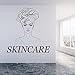 Produktbild JXLK Spa Zeichen Gesichtsbehandlungen Wandtattoo Zitat Maske Hautpflege Beauty Salon Dekoration Körpermassage Vinyl Aufkleber Wohnkultur 56X57 cm