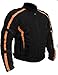 Produktbild Chicane - Sommer Motorradjacke - Cordura - Protektoren - Wasserdicht - Orange - L