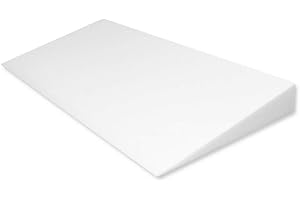 Fränkische Schlafmanufaktur Keilkissen Bettkeil Poly 9/1cm für Matratzen und Wasserbetten Breite 80cm