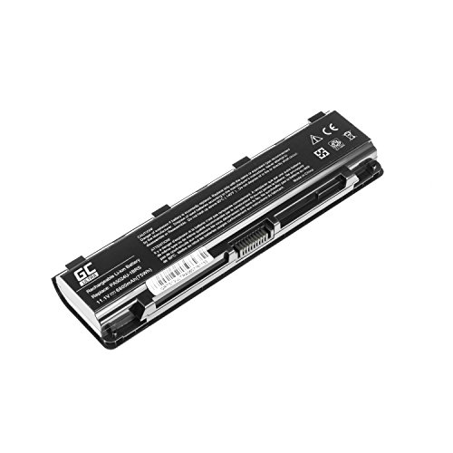 Green Cell® ULTRA Serie PA5024U-1BRS Akku für Toshiba Satellite C850 C850D C855 C870 L850 L855 L870 (Original Panasonic Zellen, 6800mAh, Schwarz) - 2