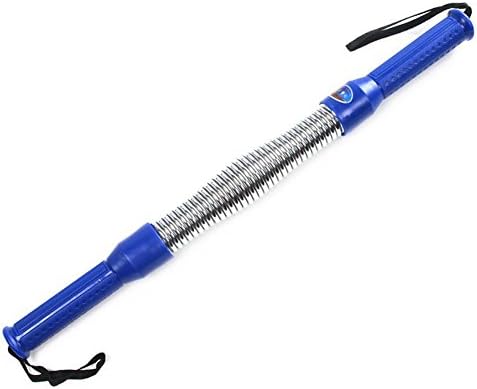 JATCH Power Twister Heavy Duty Flexible Stretch Bendy Bar 20kg, 30kg, 40kg, 50kg, 60kg Strong Spring Rod for Shoulder Arms and Chest Exercises Stretching Toning For Men and Women , 30 kg