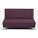 Plum Purple 2 Seater Convertible Clic Clac Childrens Sofa Bed