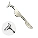 5 Pcs Eyebrow Shaping Cut Scissors Eyebrow Tweezers Comb Trimmer Eyelash Curler Beauty Tool Kit