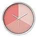 Produktbild Wanduhr Einfache Metallrahmen, Dekoration für Schlafzimmer ruhig Moderner Minimalismus Persönlichkeit kreative Non-noise-C 12 Zoll