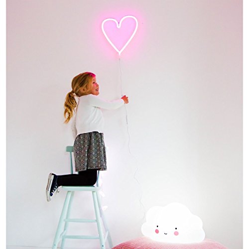 A Little Lovely Company pinkes Herz-Neonlicht - 3