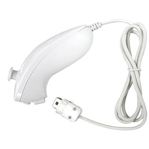Preisvergleich Produktbild AGF NUNCHUCK FERNBEDIENUNG WII KOMPATIBEL NINTENDO WEISS