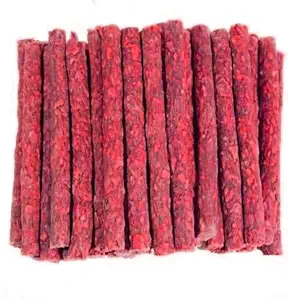 Sage Square Dog Chew Munchy Dental Treat Chicken Flavor BarkSticks Munchies (Red Sticks) (2 Kg)