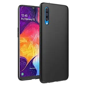 ValueActive Imported Back Cover for Samsung Galaxy A30S / A50S / A50 Cover Case Slim Flexible Soft Back Case Cover for Samsung Galaxy A30S / A50S / A50 (Black)