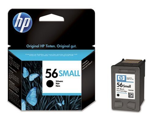 Preisvergleich Produktbild HP C6656GE Tintenpatrone Nr. 56 schwarz (190 Seiten)