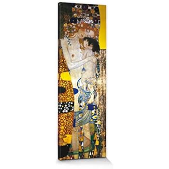 Dame à l'éventail, Gustav Klimt (or, rehaussé numériquement) | Art Heroes