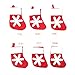 Produktbild Weihnachtsdekorationen Weihnachtsstrümpfe ziehen die Flagge 1 Packung (a Seilklemme 6 + 6 + Socken) Hohe Qualität, Weihnachtsdekoration, festliche Atmosphäre