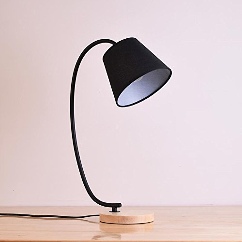 Preisvergleich Produktbild DFGHGXCNBX Eisen-Rahmen-Leselicht-Schreibtisch-L... haltbarer Nachttisch-Lampen-Augen-Sachen-Flachs...