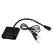 Produktbild O2+ micro HDMI to VGA with Audio Converter Adapter PC Laptop Tablet & Mobile. No External Power Required