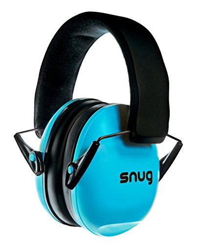 Snug Safe n Sound Kinder Gehörschutz Kapselgehörschutz. Verstellbare Stirnband Ohrenschützer für Kinder und Erwachsene - 5 JAHRE GARANTIE - (Blau)