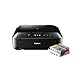 Produktbild Canon PIXMA MG6850 Tintenstrahl-Multifunktionsgerät schwarz Bundle mit 5 komp. Patronen + USB-Kabel (Original Patronen nicht im Lieferumfang)