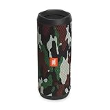 JBL Flip 4 - Enceinte Bluetooth portable robuste - Étanche IPX7 pour piscine & plage - Autonomie 12 hrs - Qualité audio JBL - Édition spéciale / Camouflage