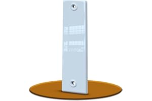 WEYH markiso® Rolladengurt Abdeckung geschlossen [Aluminium], Gurtwicklerblende – Gurtwickler Abdeckung, pulverbeschichtet Weiß, Lochabstände 135 mm, 160 mm, 185 mm, einfache Montage ohne Bohren