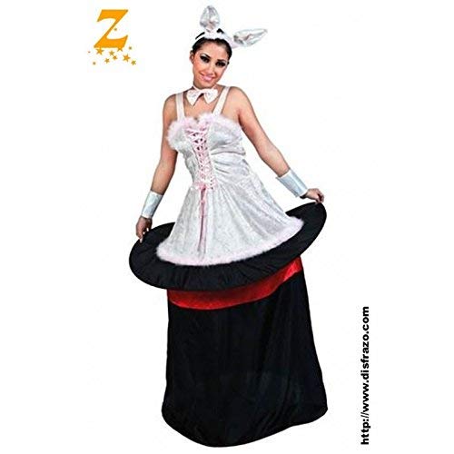 Disfraz de coneja con chistera