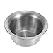 Anself Stainless Steel Shaving Brush Bowl