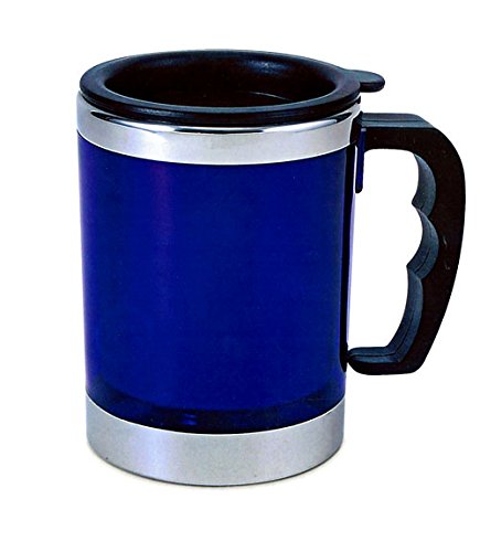 Edelstahl Iso-Becher 300ml Iso Tasse Thermobecher Kaffebecher BLAU
