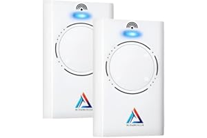 ALISONTECH 2 x Telecommande XT4 868 SLH 787010 4 Canaux Blanc Top Original avec Fonction de Copie Garantie de 3 Ans