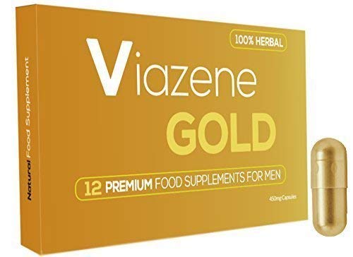 Nouvel amplificateur naturel efficace ultra puissant Viazene-Gold (paquet de 12 capsules) pour performance, énergie et endurance - Complément alimentaire pour homme