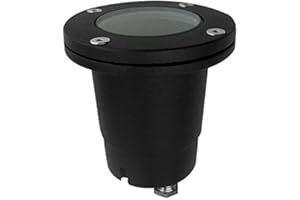 FORLIGHT TIDIAN Spot encastré de sol IP67 Ø98mm pour ampoule GU10 (non incluse). Spot de sol extérieur Eclairage de terrasse ou d'allée