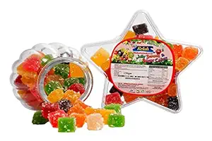 SFP RELISH 150gm Jelly Star Sugar Coated Jelly Candy or Beans Chocolate for Kids