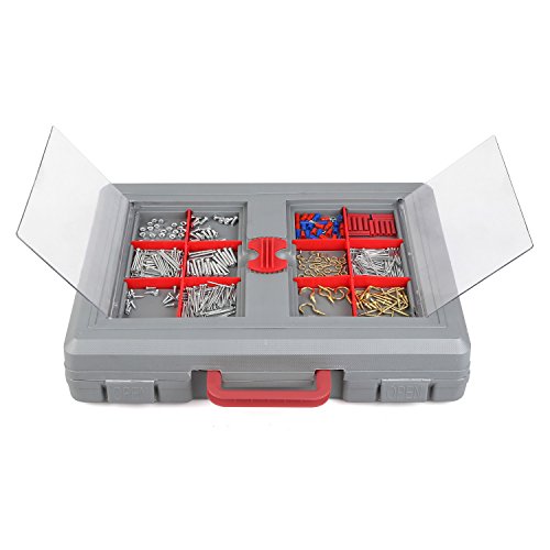 FIXKIT 555 Teilig Werkzeugset im Koffer Werkzeugkoffer Werkzeugkasten für den Haushaltsbereich Universal-Haushalts-Werkzeugkoffer - 7
