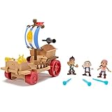 Jake y los piratas - Set de juego, Barco de Nunca Jamás (Mattel Y4599)