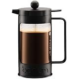 Bodum Bean - Cafetera, 8 tazas, 1 l, color negro