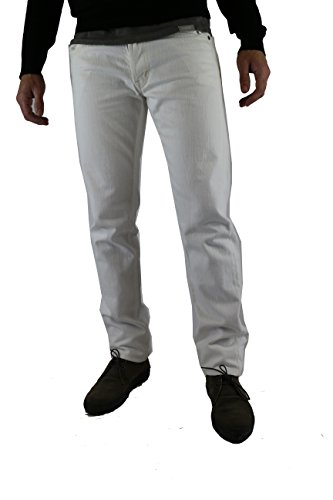 Preisvergleich Produktbild Stone Island Hose Herren Weiß Baumwolle AM519 (29)
