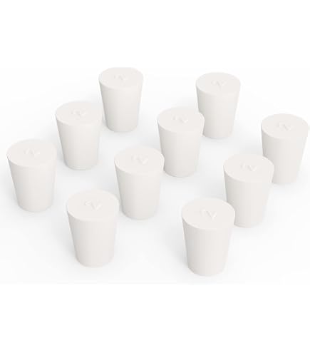 SBS Lot de 20 bouchons à lamelles pour tubes rond de 20 - 60 mm - En