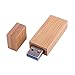 Produktbild MSYOU USB-Stick/Speicherstick aus Bambus und Holz, U-Disk-Stil 2GB 5.3 * 1.2cm