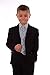 5-Piece Baby Boys Black & Blue Suit