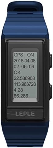 OOZIMO GPS Sport Smart Watch Activity Tracker IP68 Professional Waterproof Outdoor Display Screen For IOS/Android,Blue