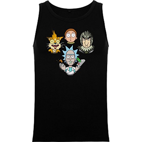 The Fan Tee Tank Top de Rick and Morty Divertida Friky Smith Tiny Homb