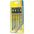 Digital Craft Needle File Set with Handle F021 -6 Pieces