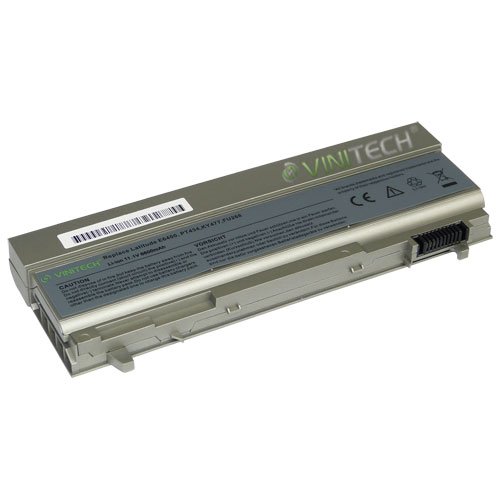 Vinitech Akku für Dell Latitude E-6400 E-6410 E-6500 E-6510 11,1V 6600mAh