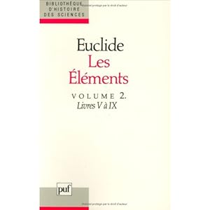 Les eléments, tome 2 : Livres V à IX Livre en Ligne Les eléments, tome 2 : Livres V à IX Livre en Ligne - Telecharger Ebook