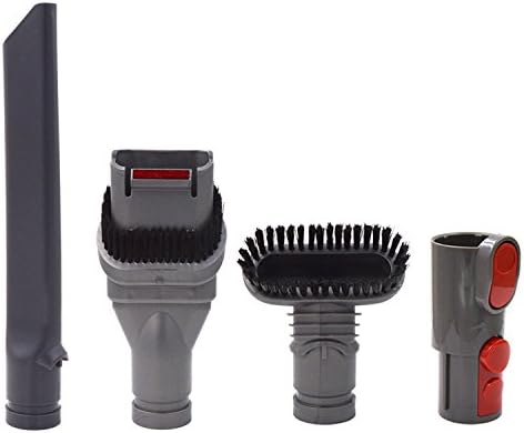 AINUO Accessories Kit Replacement for Dyson V8 V7 V6 V10 SV10 SV11 Vacuum Cleaner - Spare Parts Brushes Tools Attachments Set for Dyson V6 DC34 DC35 DC59 Cordless Hoover (4 in 1)