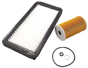 OGLS CAR ENGINE AIR FILTER + OIL FILTER SET OF 2PCS COMPATIBLE WITH I20 ELITE/ACTIVE 1.4 CRDI