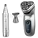 Mens Rechargeable Electric Shaver Nose Hair Ear Beard Trimmer Clipper Gift Set