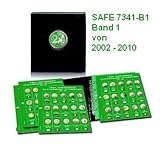 Mit 6x SAFE Ergänzungsblättern 7393 und allen farbigen Vordruckblättern für alle 2 EURO Münzen von 2002-2010